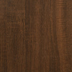 Tavolino Consolle Rovere Marrone 150x29x76,5 Legno Multistrato