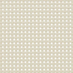 Comodino SENJA Marrone Aspetto Rattan 40x35x48 cm in Legno Pino