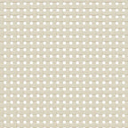 Credenza SENJA Aspetto Rattan Bianco 90x35x130 cm Massello Pino