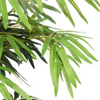 Albero Bambù Artificiale 1095 Foglie 150 cm Verde