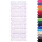 Asciugamani FROGN 50 pz Bianco 30x30 cm 360 g/m² Cotone