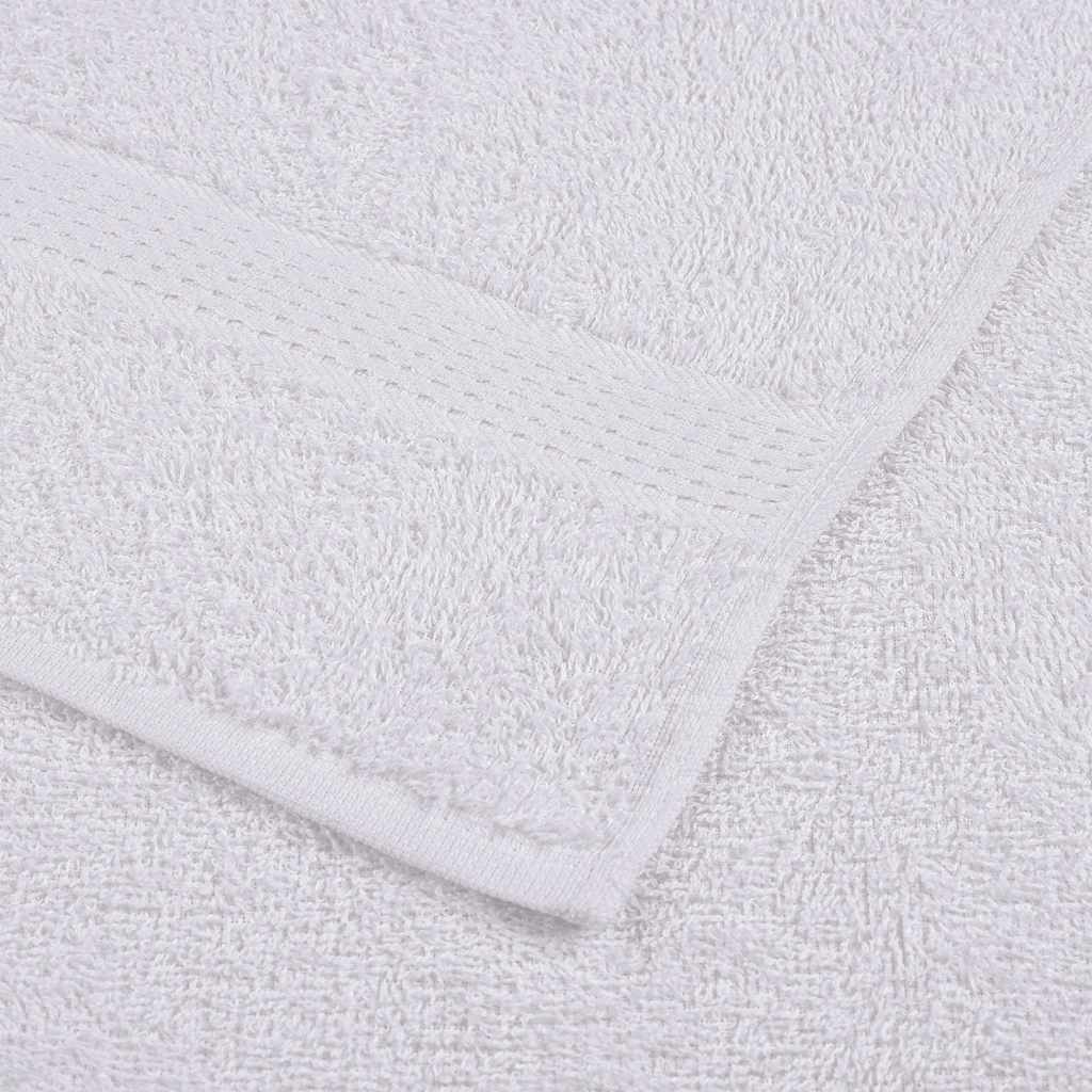 Asciugamani per ospiti FROGN 2 pz Bianco 30x50 cm 360 g/m²