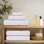 Asciugamani da Doccia in Cotone 10 Pezzi Bianco 70x140 cm 360 g/m²