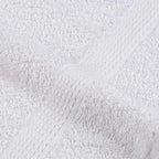 Asciugamani da Doccia in Cotone 10 Pezzi Bianco 70x140 cm 360 g/m²