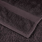 Asciugamani da bagno FROGN 2 pz Antracite 100x150 cm 360 g/m²