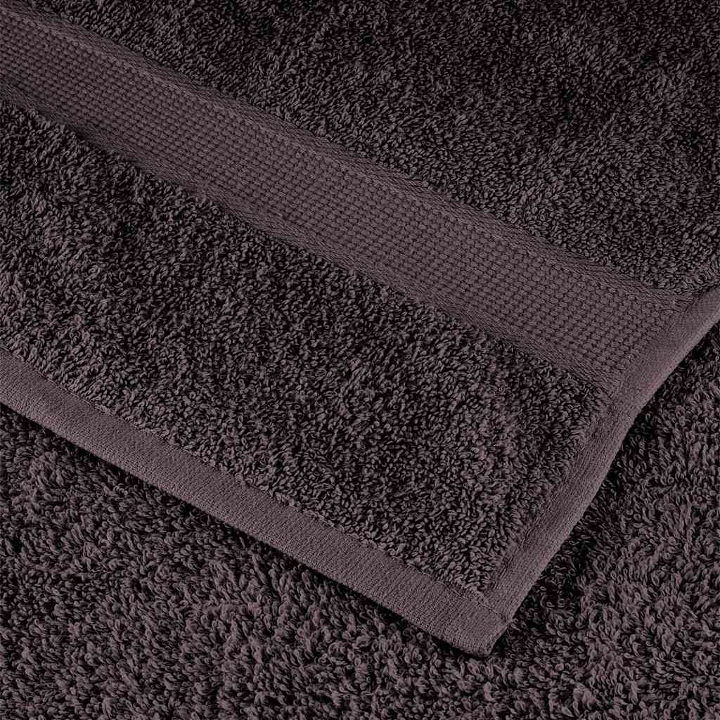 Asciugamani da bagno FROGN 2 pz Antracite 100x150 cm 360 g/m²