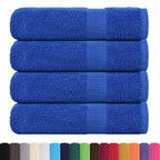 Asciugamani da Doccia FROGN 4 Pezzi Blu 70x140 cm 360 g/m²