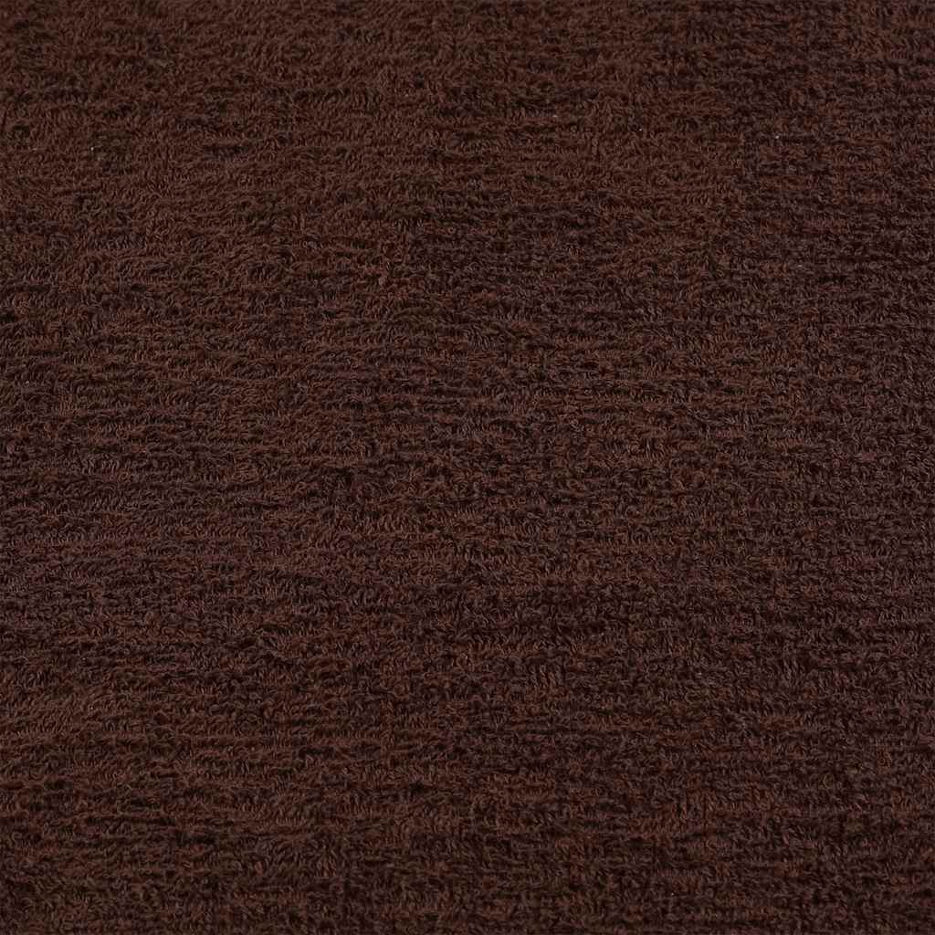 Asciugamani da Doccia FROGN 2 Pezzi Marrone 70x140 cm 360 g/m²