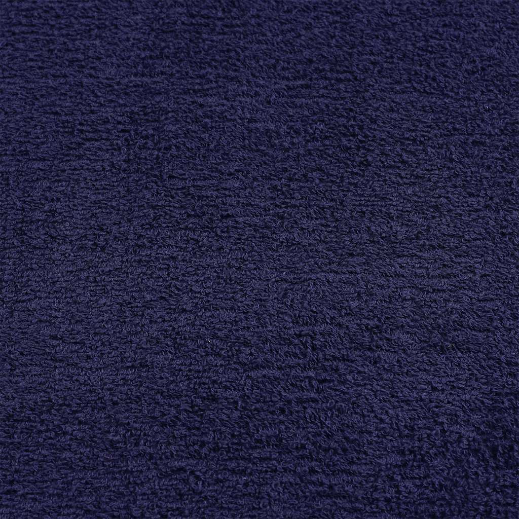 Asciugamani da Bagno FROGN 10 pz Blu Navy 30x30 cm 360 g/m²
