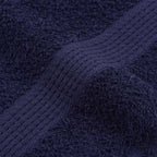 Asciugamani da Bagno FROGN 10 pz Blu Navy 30x30 cm 360 g/m²