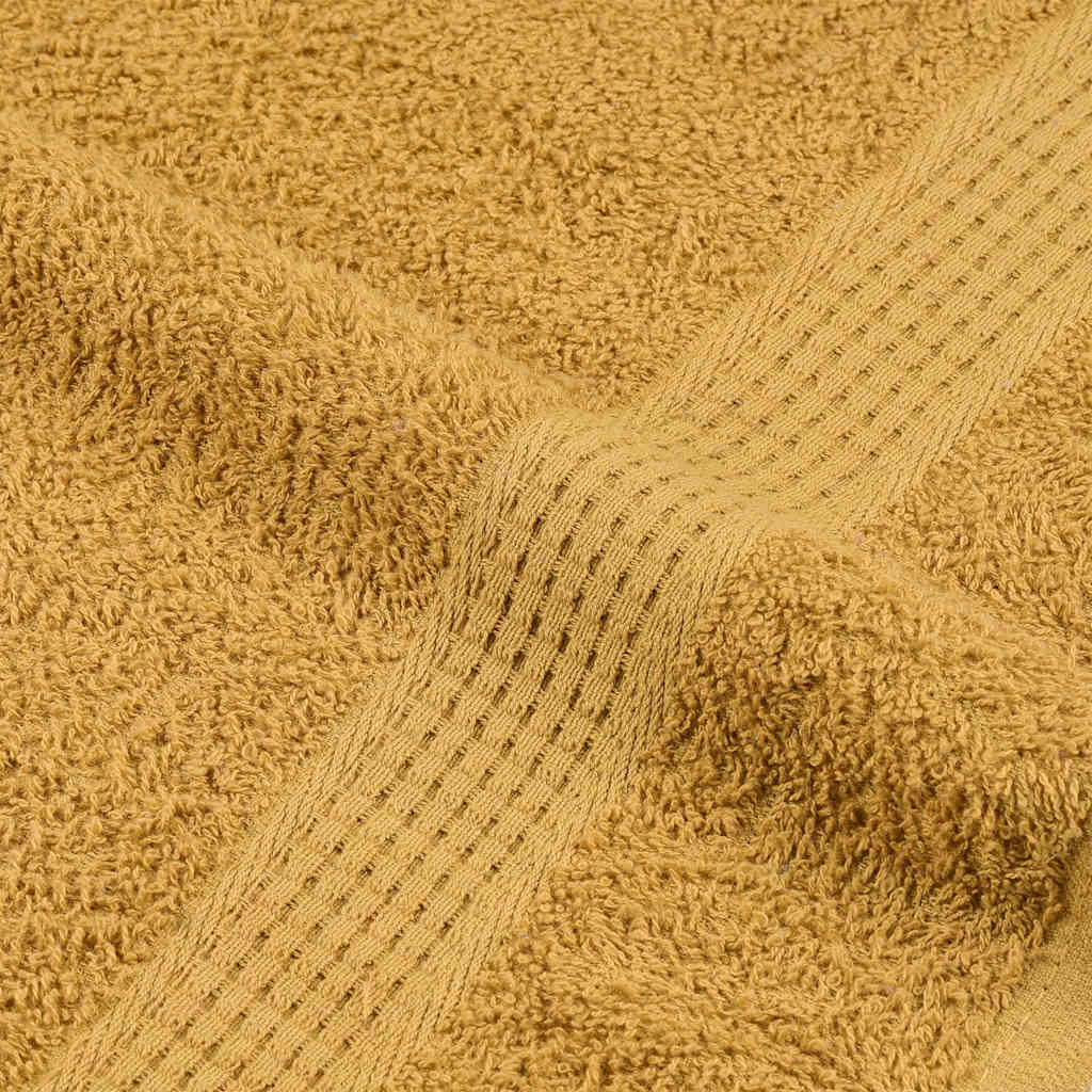 Asciugamani FROGN 2 pz Oro 30x30 cm 360 g/m² Cotone
