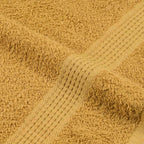 Asciugamani FROGN 2 pz Oro 30x30 cm 360 g/m² Cotone