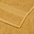 Asciugamani FROGN 2 pz Oro 30x30 cm 360 g/m² Cotone