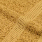 Asciugamani FROGN 4 pz Oro 30x30 cm 360 g/m²