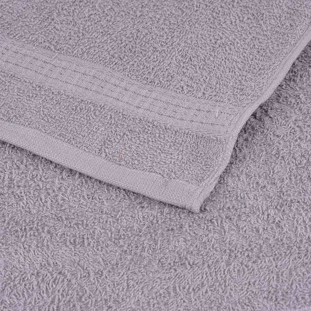 Asciugamani per ospiti FROGN 4 pz Grigio 30x50 cm 360 g/m²