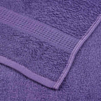 Asciugamani FROGN 4 pz Viola 50x100 cm 360 g/m²