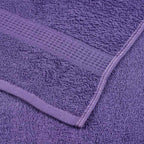 Asciugamani da Doccia FROGN 4 Pezzi Viola 70x140 cm 360 g/m²