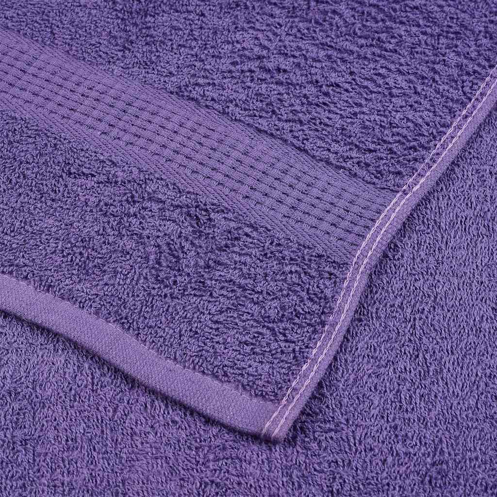 Asciugamani da Doccia FROGN 4 Pezzi Viola 70x140 cm 360 g/m²
