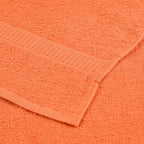 Asciugamani da bagno FROGN 10 pz Arancione 100x150 cm 360 g/m²