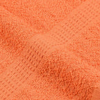 Asciugamani da bagno FROGN 10 pz Arancione 100x150 cm 360 g/m²