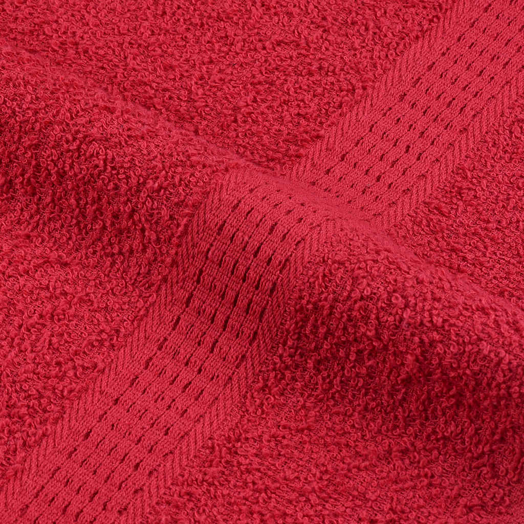 Asciugamani per ospiti FROGN 10 pz Rosso 30x50 cm 360 g/m²