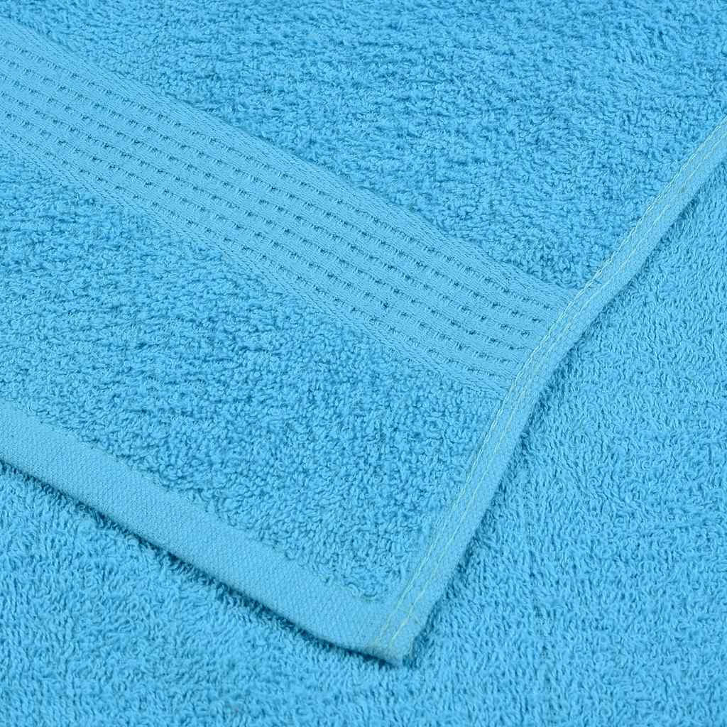 Asciugamani FROGN 4 pz Turchese 30x30 cm 360 g/m²