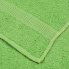 Set di asciugamani 6 pezzi FROGN Verde mela 360 g/m²