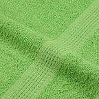 Set di asciugamani 6 pezzi FROGN Verde mela 360 g/m²