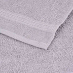 Set 12 Asciugamani in Cotone Grigio 360 g/m² - Certificati OEKO-TEX