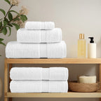 Asciugamani Premium SOLUND 2 pz Bianco 30x30 cm 600 g/m²