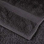 Asciugamani da doccia premium SOLUND 10 pezzi Antracite 70x140 cm 600 g/m²