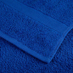Asciugamano per Ospiti SOLUND 2 pezzi Blu 15 x 21 cm 550 gsm