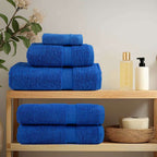 Asciugamano per Ospiti SOLUND 2 pezzi Blu 15 x 21 cm 550 gsm