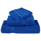 Asciugamano per Ospiti SOLUND 2 pezzi Blu 15 x 21 cm 550 gsm