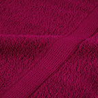 Asciugamani Premium SOLUND 10 pz Bordeaux 100x200 cm 600 g/m²