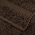 Asciugamani da Doccia Premium SOLUND 10 Pezzi Marrone 70x140 cm 600 g/m²