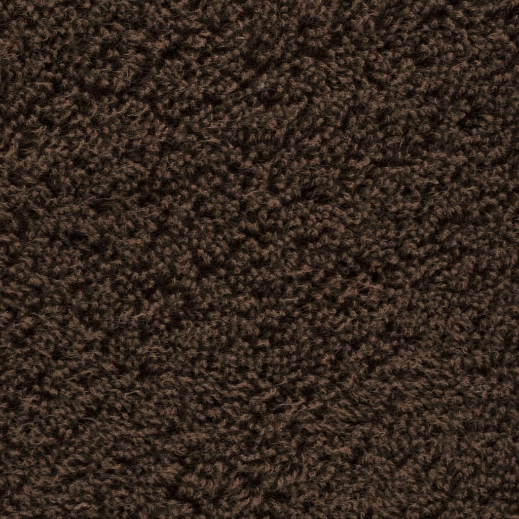 Asciugamani da Bagno Premium SOLUND 2 pz Marrone 100x150 cm 600 g/m²