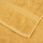 Asciugamani per Ospiti Premium SOLUND 2 pz Oro 30x50 cm 600 g/m²