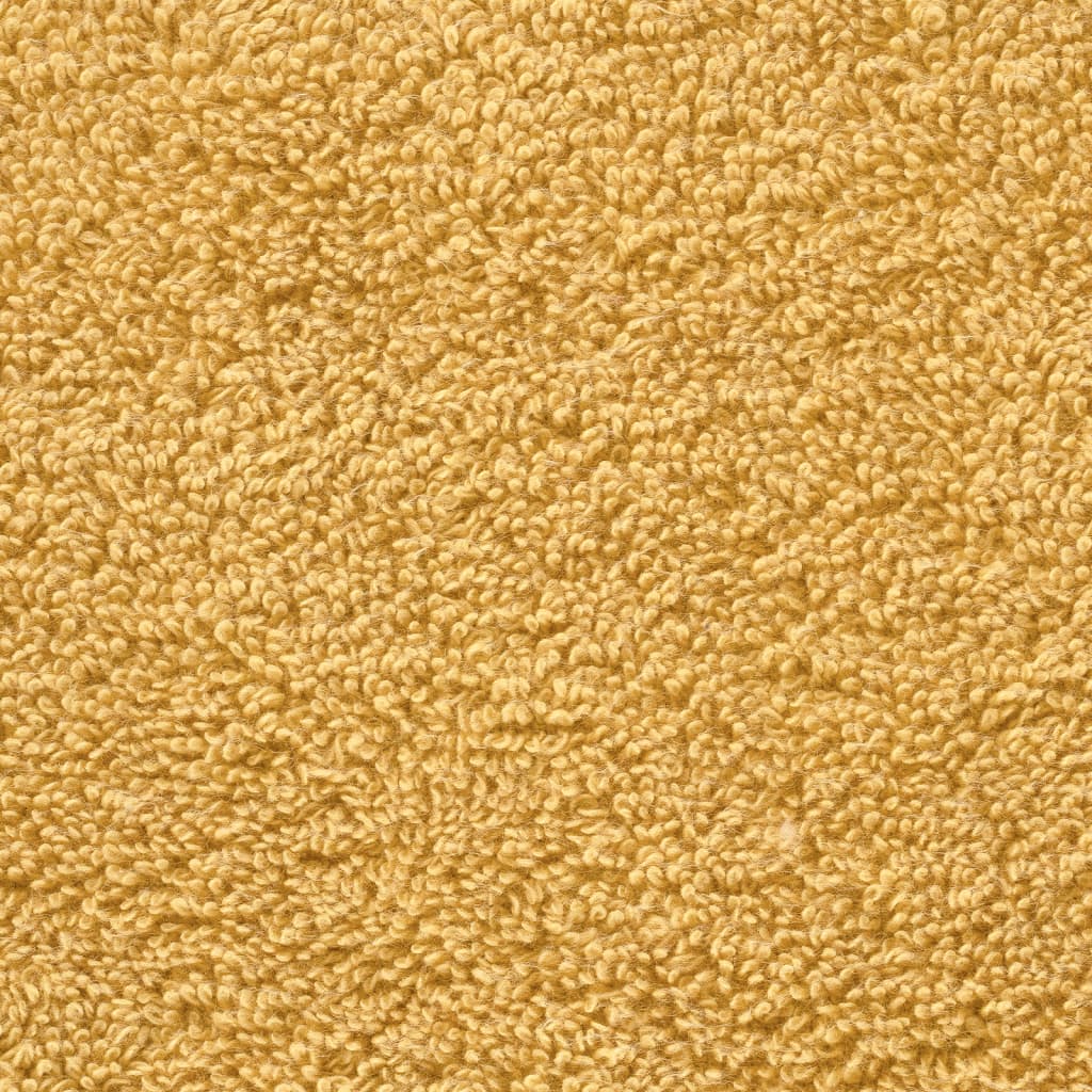 Asciugamani per Ospiti Premium SOLUND 2 pz Oro 30x50 cm 600 g/m²