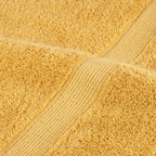 Asciugamani Premium SOLUND 10 pz Oro 50x100 cm 600 g/m²