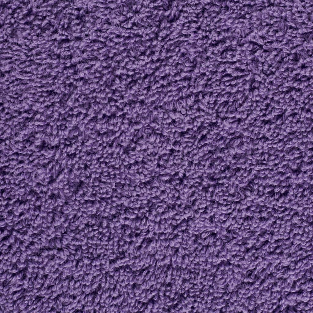 Asciugamani Premium SOLUND 10 pz Viola 30x30 cm 600 g/m²