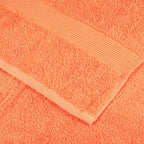 Asciugamani Ospiti SOLUND 2 pz Arancioni 30x50 cm 600 g/m²