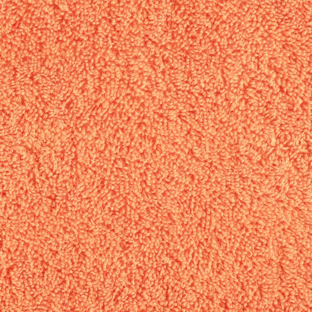 Asciugamani Doccia SOLUND 10 pz Arancioni 70x140cm 600g/m²