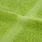 Asciugamani per Ospiti SOLUND 2 Pezzi Verde 30x50 cm 600 gsm