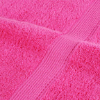 Asciugamani Premium SOLUND 4 pz Rosa 30x30 cm 600 g/m²
