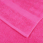 Asciugamani Premium SOLUND 4 pz Rosa 30x30 cm 600 g/m²