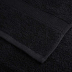 Set ASciugamani SOLUND 8 pz Neri 600 gsm
