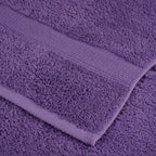 Set ASciugamani SOLUND 12 pz Viola 600 gsm