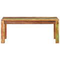 Tavolino da Caffè 110x55x40 cm Legno massello recuperato