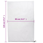 Coperture con Coulisse per Piante 4pz 70 g/m² 0,8x1,2 m